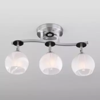 Спот Eurosvet 9643/3 алюминий/белый