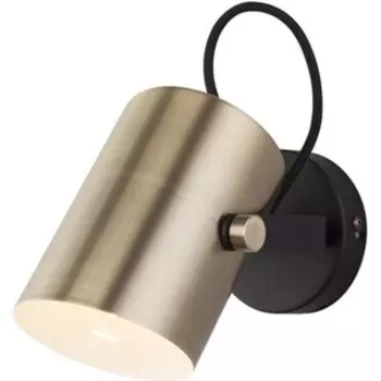 Спот Eurosvet Italio 20093/1 черный/античная бронза