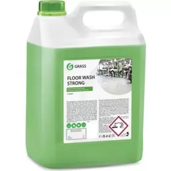 Средство для мытья пола GRASS ''Floor Wash Strong'' (щелочное), 5 л