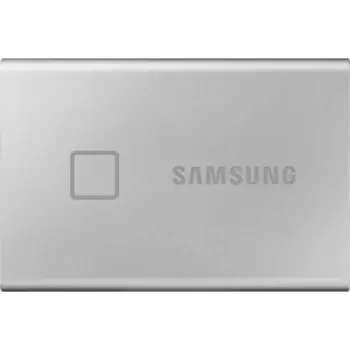 SSD накопитель Samsung 500GB Т7 Touch MU-PC500S, 3D NAND TLC, USB 3.2 Type-C [R/W - 1050/1000 MB/s] Silver