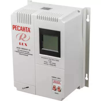 Стабилизатор напряжения Ресанта АСН-3 000Н/1-Ц Lux