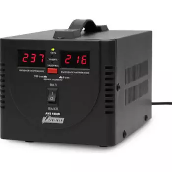 Стабилизатор PowerMan AVS 1000D Black