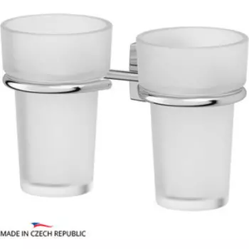 Стакан для ванны FBS Esperado двойной, хром (ESP 007)