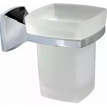 Стакан для ванны Wasserkraft Wern одинарный, хром (K-2528)