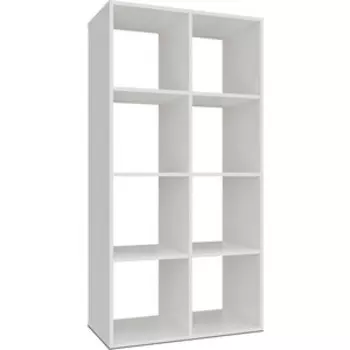 Стеллаж Mebel Ars Калакс 2х4 (белый)