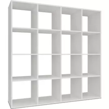 Стеллаж Mebel Ars Калакс 4х4 (белый)