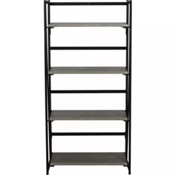 Стеллаж на металлокаркасе Brabix Loft SH-001 складной, дуб антик (641229)