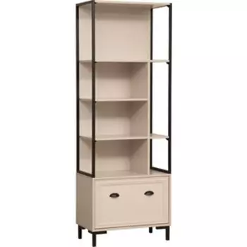 Стеллаж ОЛМЕКО 71.01 Антея (кашемир/металл черный) (ML876880425)