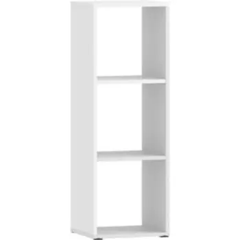 Стеллаж Сильва НМ 014.92 Симпл,Белый Фасадный