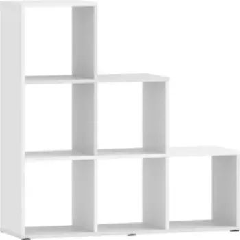 Стеллаж Сильва НМ 014.94 Симпл,Белый Фасадный
