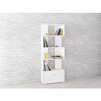 Стеллаж ТЭКС Стеллаж Ромео-2 белый