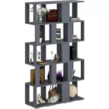 Стеллажи СВК Комплект из 3-х открытых стеллажей, цвет графит (1028257)