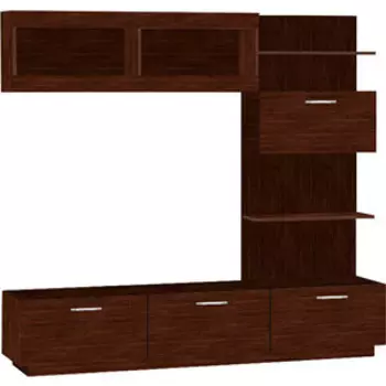 Стенка LuxDorf ГТ3 венге