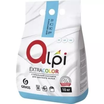 Стиральный порошок GRASS Alpi для цветного белья, 10кг