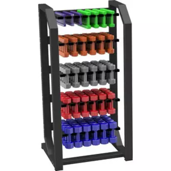 Стойка вертикальная Original Fit Tools для виниловых гантелей (до 60 пар)