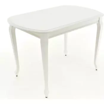 Стол Аврора Прага 1 эмаль белая