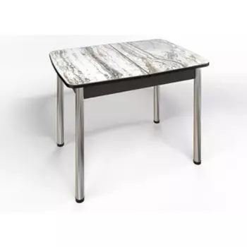 Стол Бител Флорида СМ-2 ножки сталь, венге/хром (BTL10000505)