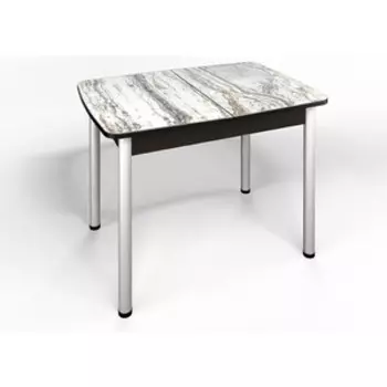 Стол Бител Флорида СМ-2 ножки сталь, венге/серебро (BTL10000496)