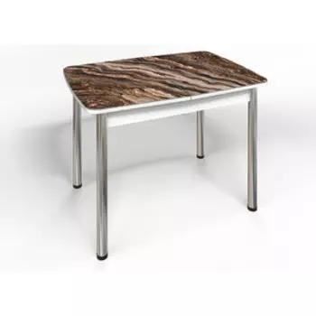 Стол Бител Флорида СМ-8 ножки сталь, белые/хром (BTL10000516)