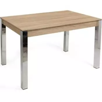 Стол Бител Милан-1 (дуб сонома, хром)