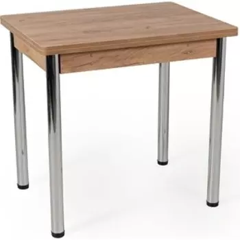 Стол Бител Раскладной Ирис (Дуб Золотой Крафт, Серебро, Серебро) (BTL10000853)