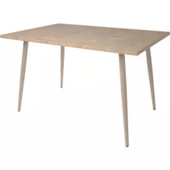 Стол Дебют мебель Браун СТ 30 Мрамор Валенсия/серо-бежевый