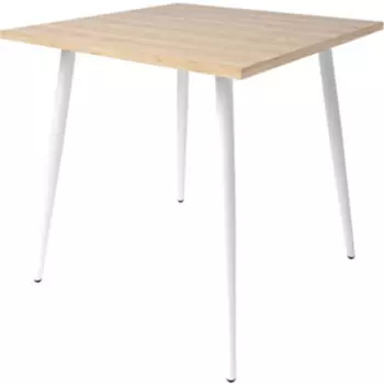 Стол Дебют мебель Бруно СТ 31 белый/дуб мадуро