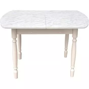 Стол Катрин Европейский раздвижной мрамор пластик