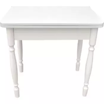 Стол Катрин Ломберный раскладной 80х60 белый ЛДСП