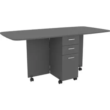 Стол книжка с ящиками Гранд Кволити 1-6702 Графит (ML876880593)