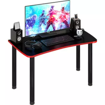 Стол компьтерный МЭРДЭС СКЛ-Софт140МО Ч черный