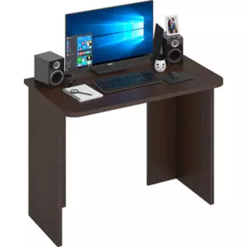 Стол компьютерный МЭРДЭС СКЛ-Прям100 Р В без тумбы