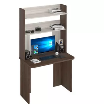 Стол компьютерный МЭРДЭС СКЛ-Прям100Р+НКЛХ-100 ШК