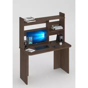Стол компьютерный МЭРДЭС СКЛ-Прям120Р(без тумбы)+НКЛ-120 Ш