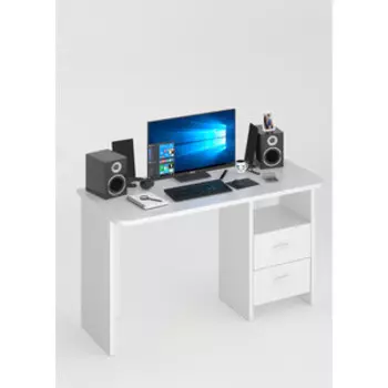 Стол компьютерный МЭРДЭС СКЛ-Прям130 Р БЕ