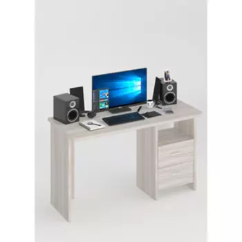 Стол компьютерный МЭРДЭС СКЛ-Прям130 Р К