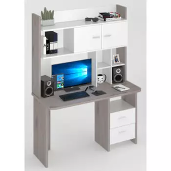 Стол компьютерный МЭРДЭС СКЛ-Прям130Р+НКЛХ-130 НБЕ