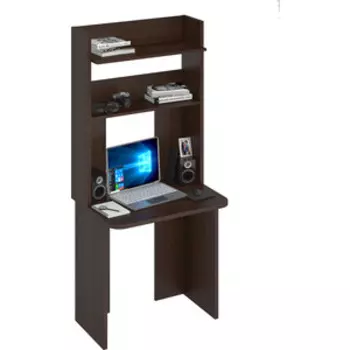 Стол компьютерный МЭРДЭС СКЛ-Прям80Р+НКЛХ-80 В