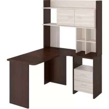 Стол компьютерный МЭРДЭС СКЛ-Угл130+НКЛХ-120 ВК ПРАВ