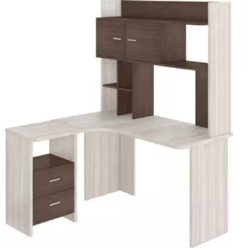 Стол компьютерный МЭРДЭС СКЛ-Угл130+НКЛХ-130 КШ ЛЕВ