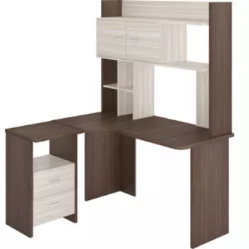 Стол компьютерный МЭРДЭС СКЛ-Угл130+НКЛХ-130 ШК ЛЕВ