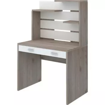 Стол компьютерный МЭРДЭС СП-22 НБЕ нельсон/белый