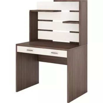 Стол компьютерный МЭРДЭС СП-22 ШБЕ шамони/белый