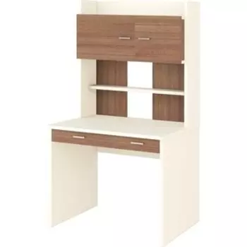 Стол компьютерный МЭРДЭС СП-23 БЕШ белый/шамони