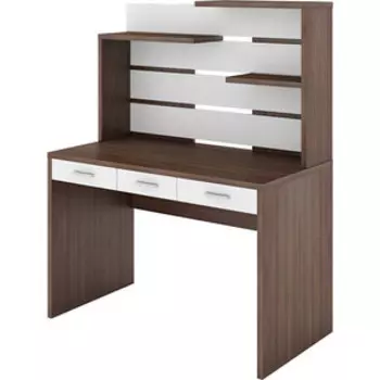 Стол компьютерный МЭРДЭС СП-32 ШБЕ шамони/белый