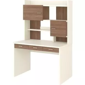 Стол компьютерный МЭРДЭС СП-33 БЕШ белый/шамони