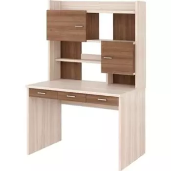 Стол компьютерный МЭРДЭС СП-33 КШ карамель/шамони