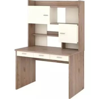 Стол компьютерный МЭРДЭС СП-33 НБЕ нельсон/белый