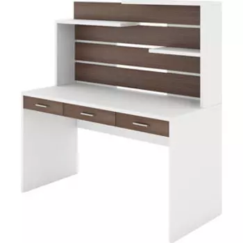 Стол компьютерный МЭРДЭС СП-82 БЕШ белый/шамони