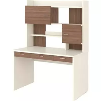 Стол компьютерный МЭРДЭС СП-83 БЕШ белый/шамони